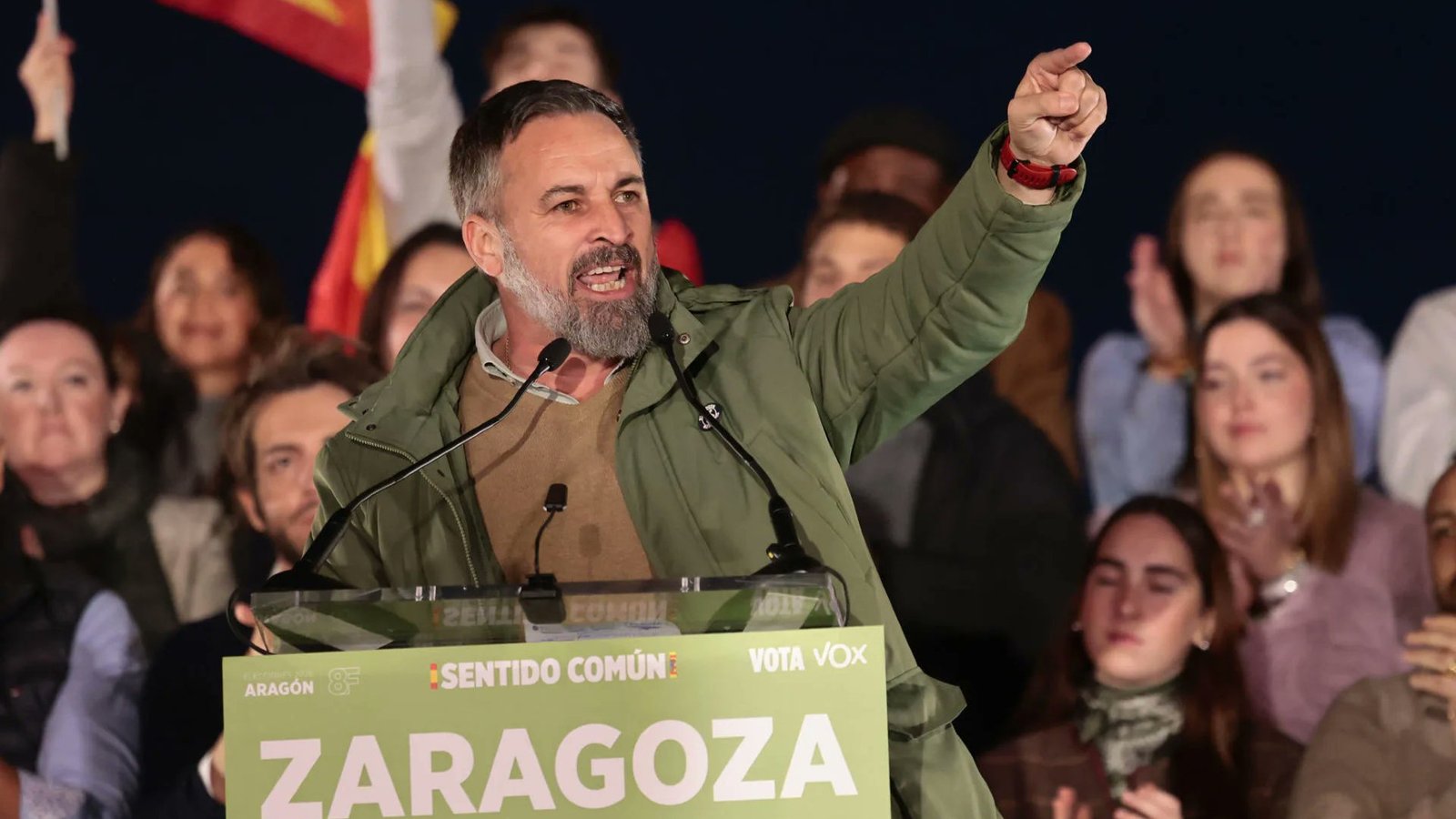 Vox duplica su fuerza en Aragón; el PP gana las elecciones.