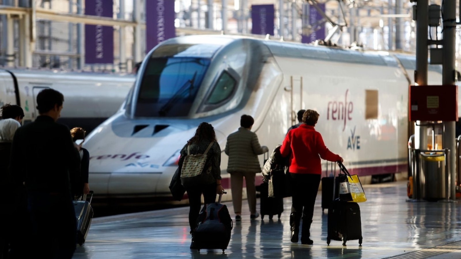 AVE Madrid-Málaga: Ouigo e Iryo cancelan sus trenes hasta el 23 de febrero y Renfe cambia sus itinerarios.