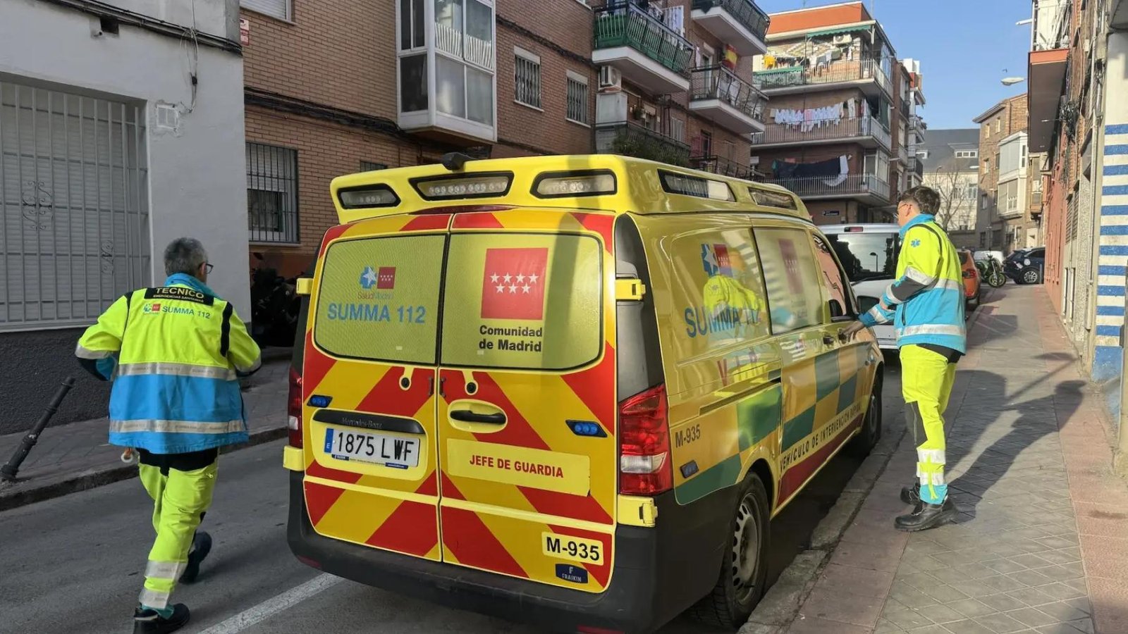 Un hombre se entrega en Carabanchel tras matar a una mujer: "He matado a mi casera".